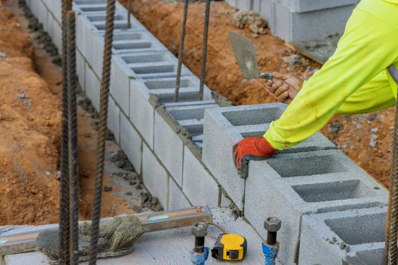 Block Foundation Installation in Fairfield County, CT