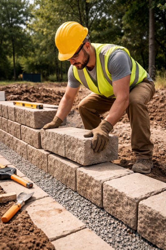 Block Wall Installation in Norwalk, CT