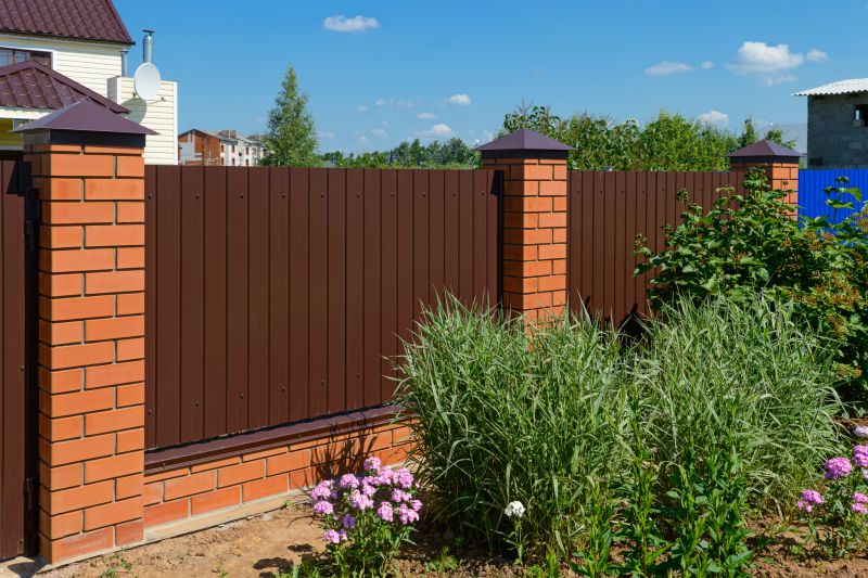 Brick Fence Installation in Boston, MA