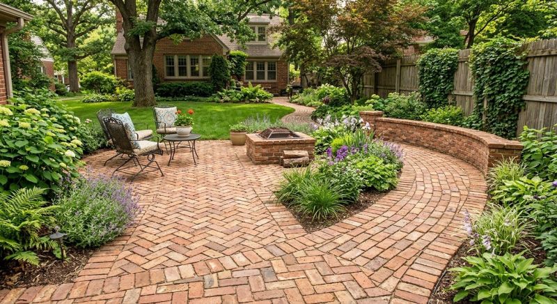 Brick Hardscaping Installation in Worcester, MA