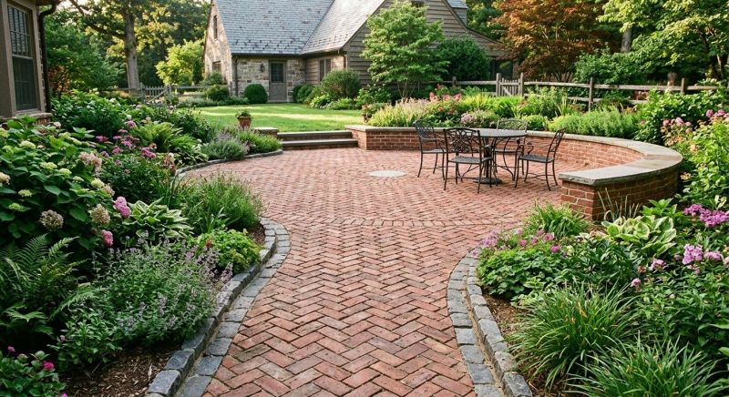 Brick Paving Installation in West Hartford, CT