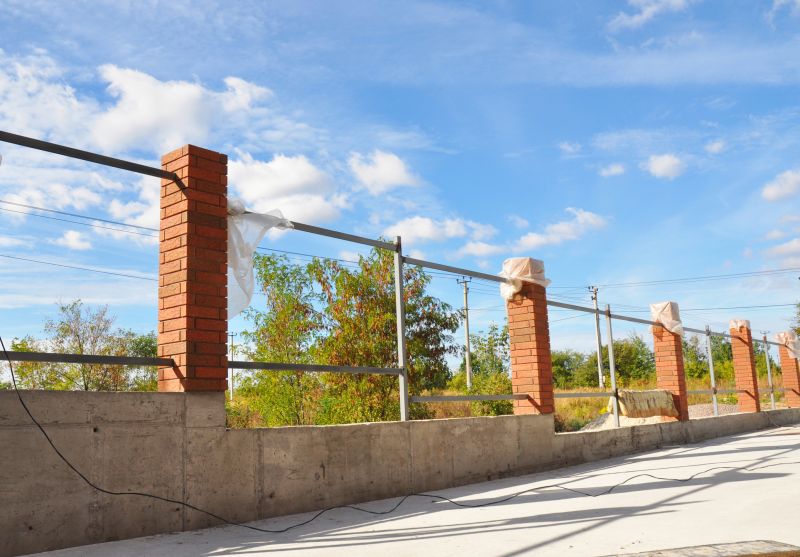 Brick Pillar Installation in Medina, OH