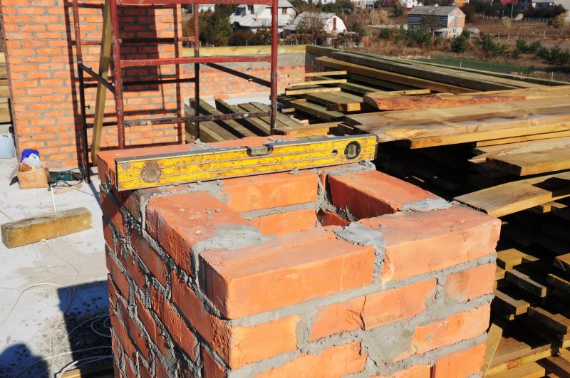 Brick Pillar Installation in Medina, OH