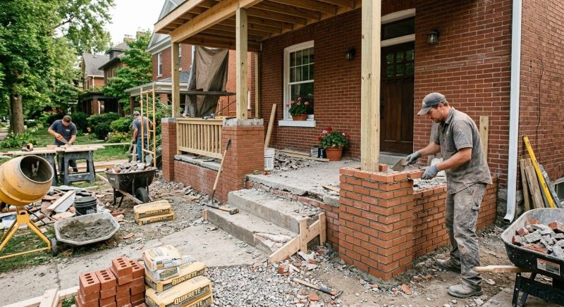 Brick Renovation in Boston, MA
