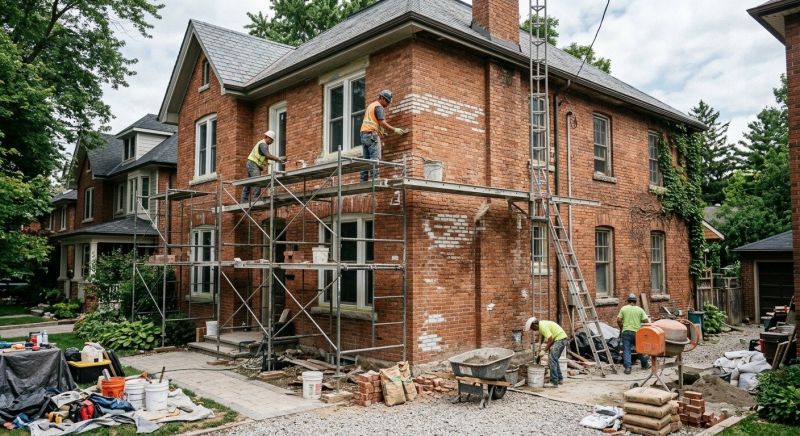 Brick Renovation in Fairfield County, CT