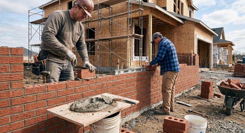 Brick Wall Construction in Norwalk, CT