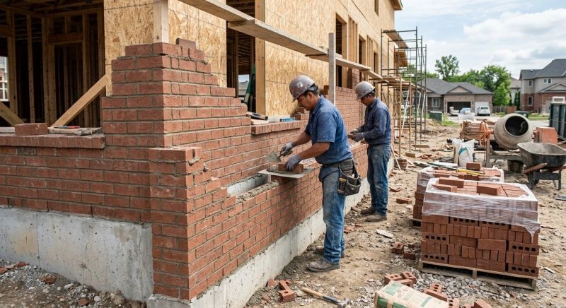 Brick Wall Construction in Stamford, CT