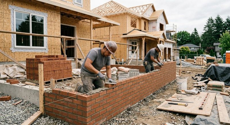 Brick Wall Installation in Fairfield County, CT