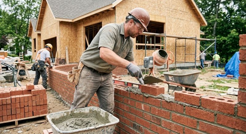 Brick Wall Installation in Stamford, CT