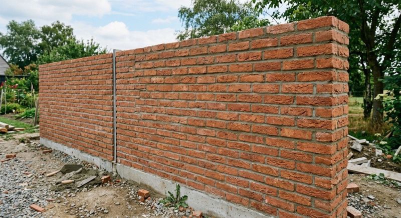 Brick Wall Installation in Worcester, MA