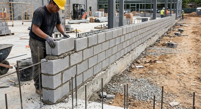 Cinder Blocks Installation in West Hartford, CT