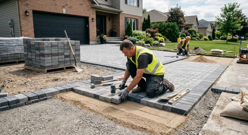 Limestone Pavers Installation in Norwalk, CT