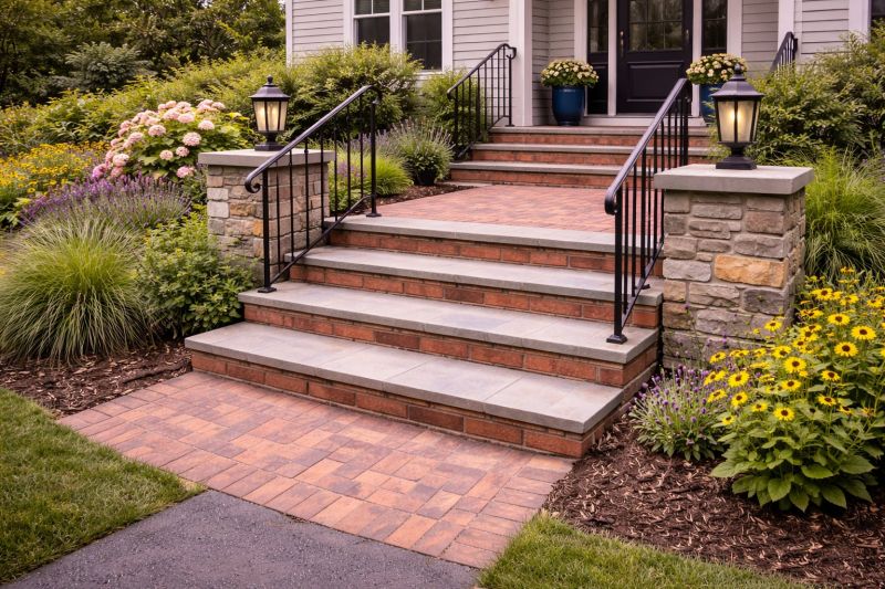 Masonry Steps Installation in Worcester, MA
