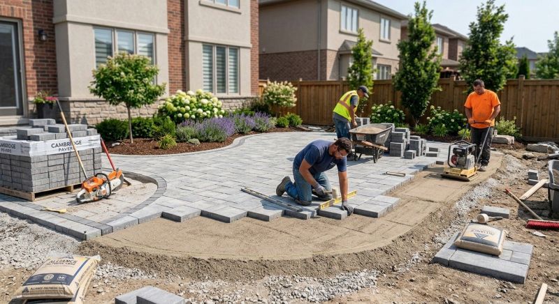 Paver Patio Construction in Norwalk, CT