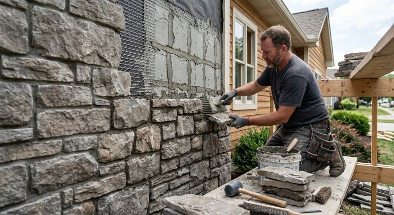 Stone Veneer Installation in Denver, CO