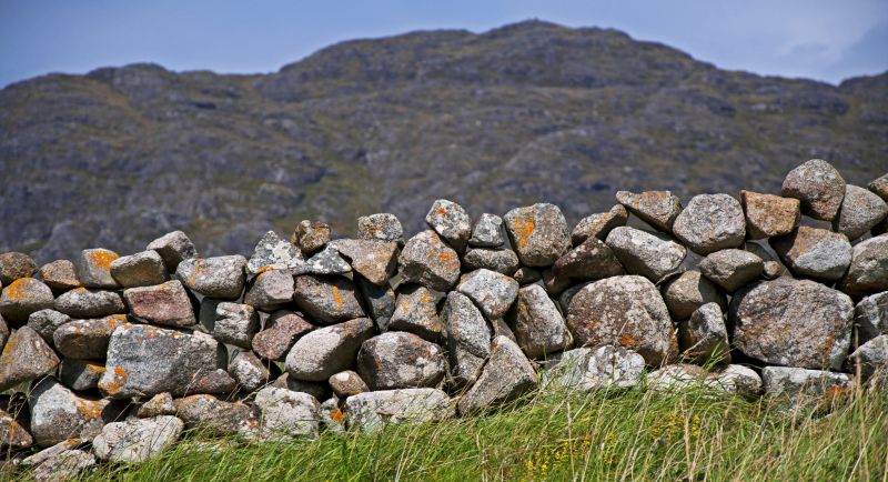 Stone Wall Hardscaping in Boston, MA