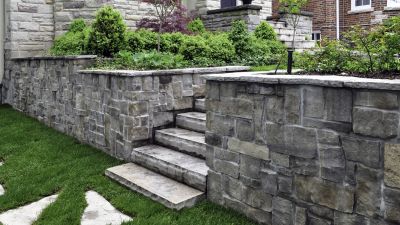 Stone Wall Hardscaping in Fairfield County, CT